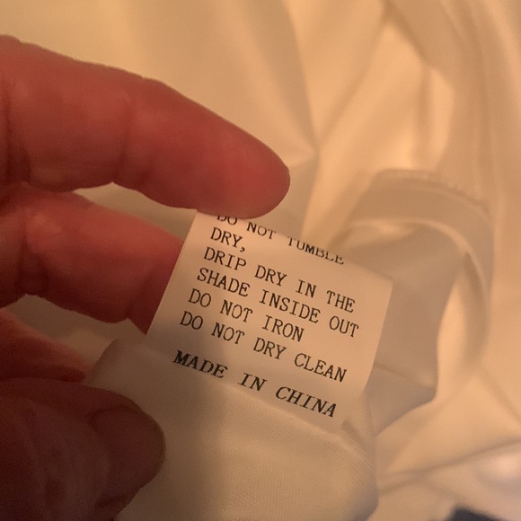 Style estate Dotted Swiss white summer dress. - Picture 6 of 6